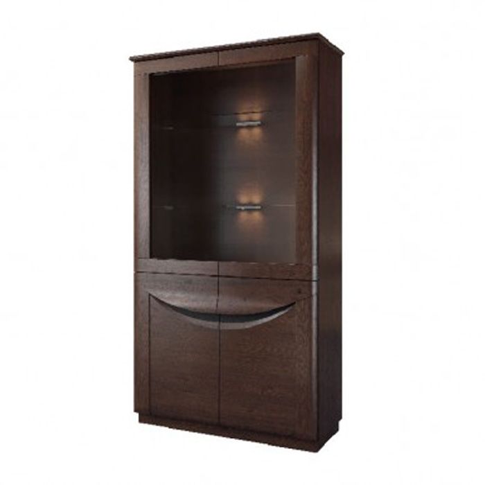 BARI Witryna podwójna z oświetleniem