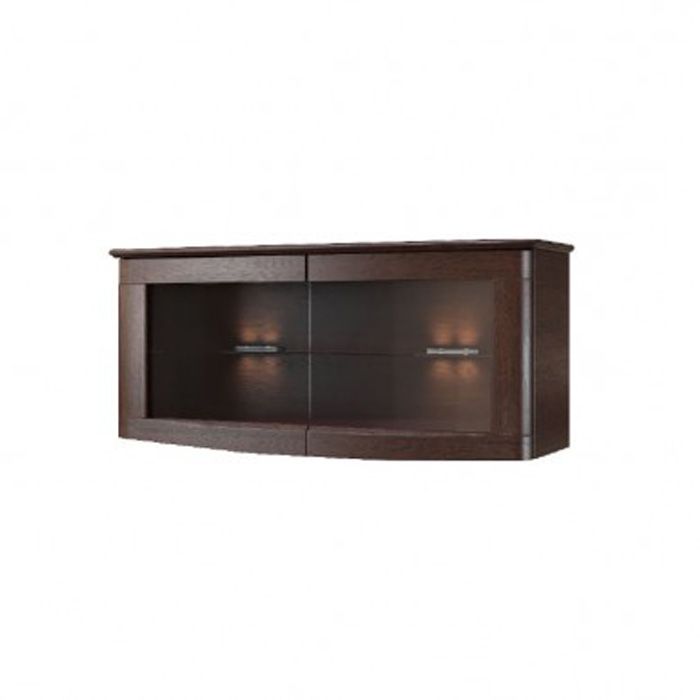 BARI Witryna wisząca mała 2DS z oświetleniem