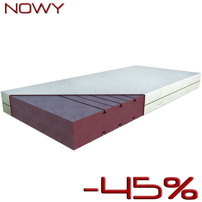 MATERAC ROSALIA JANPOL 160x200 WYPRZEDAŻ-45%