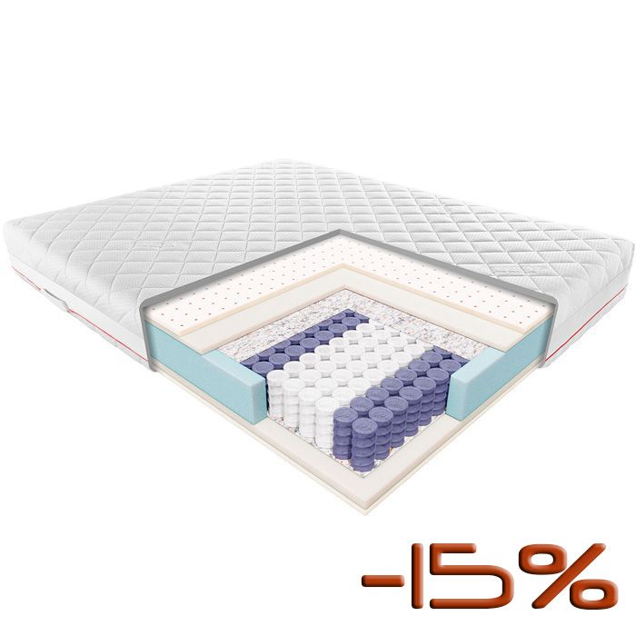 MATERAC CORA JANPOL 160x200 WYPRZEDAŻ -70%