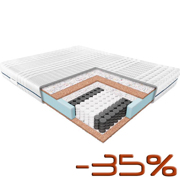 MATERAC EREBU JANPOL 160x200 WYPRZEDAŻ -41%