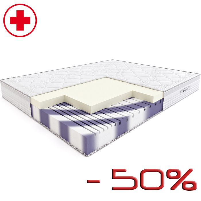 MATERAC RUMBA ELIPS HILDING 80X200  WYPRZEDAŻ -51%
