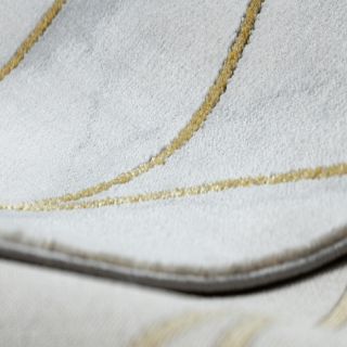 Dywan EMERALD ekskluzywny 1016 glamour, stylowy art deco, marmur krem / złoty (10)