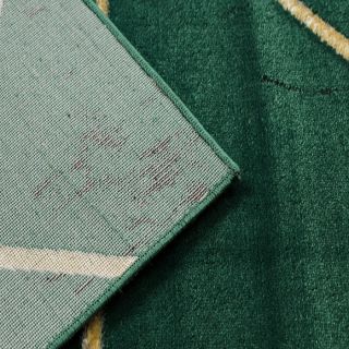 Dywan EMERALD ekskluzywny 1012 glamour, stylowy geometryczny, marmur butelkowa zieleń / złoty (14)