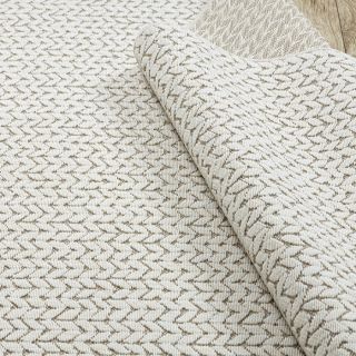 Dywan SPRING 20467558 Jodełka, chevron sznurkowy, pętelkowy - beż (12)