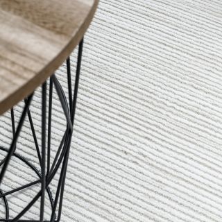 Dywan DUKE 51376 krem - Pasy, strukturalny, bardzo miękki, frędzle (6)