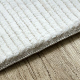 Dywan DUKE 51376 krem - Pasy, strukturalny, bardzo miękki, frędzle (7)
