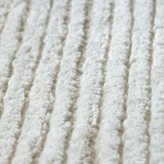 Dywan DUKE 51376 krem - Pasy, strukturalny, bardzo miękki, frędzle (9)