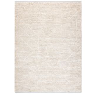 Dywan DUKE 51533 krem - Geometryczny, strukturalny, bardzo miękki, frędzle (2)