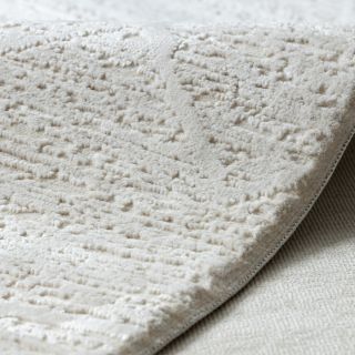 Dywan DUKE 51533 krem - Geometryczny, strukturalny, bardzo miękki, frędzle (5)